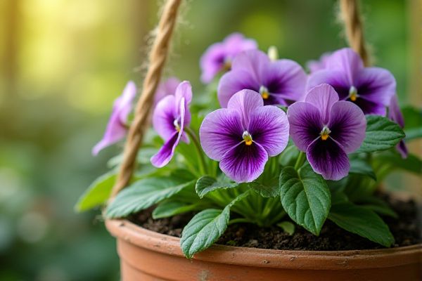 Growing Vibrant African Violets in Hanging Baskets for Stunning Indoor Decor