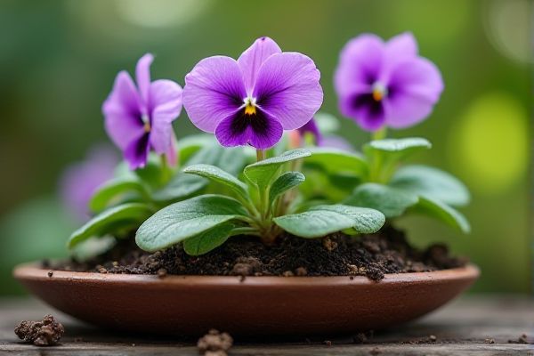 Growing Vibrant African Violets Using Leca Balls for Optimal Root Health