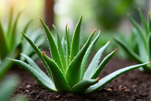 Enhance Office Environments by Planting Aloe Vera for Natural Air Purification and Aesthetic Appeal