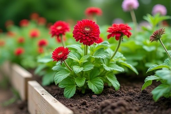 Thriving Amaranth Growth in Raised Garden Beds for Nutritious Harvests
