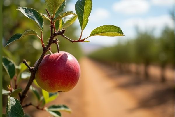 Growing Apple Trees in Arid Desert Environments for Optimal Fruit Production