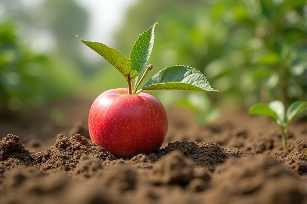 Growing Healthy Apple Trees in Sandy Loam Soil for Optimal Fruit Production