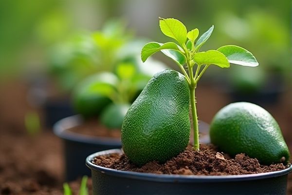 Growing Avocado Trees in 10-Gallon Containers for Lush Indoor Greenery