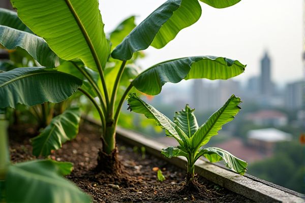 Growing Bananas on Urban Rooftops for Fresh Home Harvests
