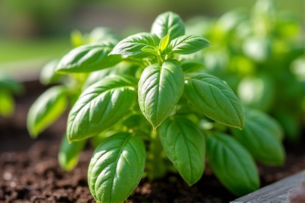 Growing Lush Basil in Raised Garden Beds for a Vibrant Herb Harvest