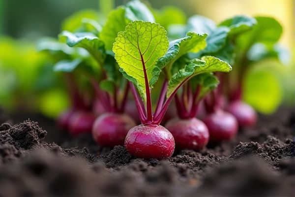 Growing Healthy Beets Thriving in Acidic Soil Conditions for Optimal Root Development