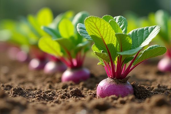 Grow Nutritious Beets Thriving in Sandy Loam Soil for a Healthy Garden Harvest