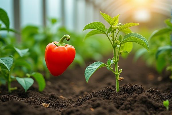 Growing Bell Peppers in Greenhouse Environments for Enhanced Yield and Quality