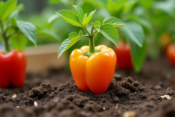 Growing Vibrant Bell Peppers in Raised Garden Beds for a Bountiful Harvest