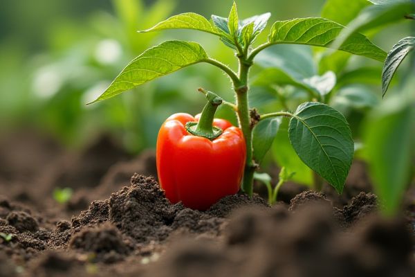Growing Bell Peppers on Reclaimed Mining Land for Fertile Harvests