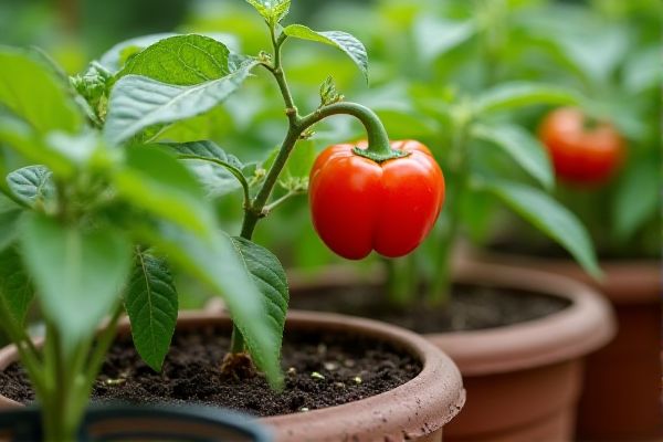 Growing Bell Peppers in Shaded Balcony Planters for a Bountiful Harvest