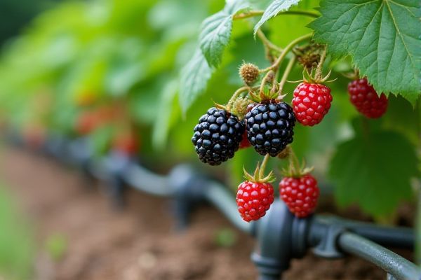 Maximize Blackberry Growth with Efficient Drip Irrigation Systems