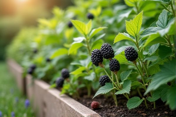 Successfully Grow Blackberry Bushes in Raised Garden Beds for Abundant Fruit Harvests