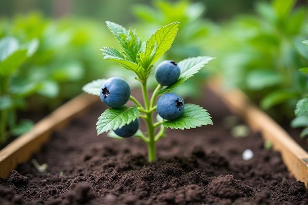 Growing Blueberries in Raised Beds with Acidic Soil for Optimal Fruit Production