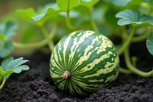 Maximize Cantaloupe Growth Using Black Plastic Mulch for Warmer Soil and Weed Control