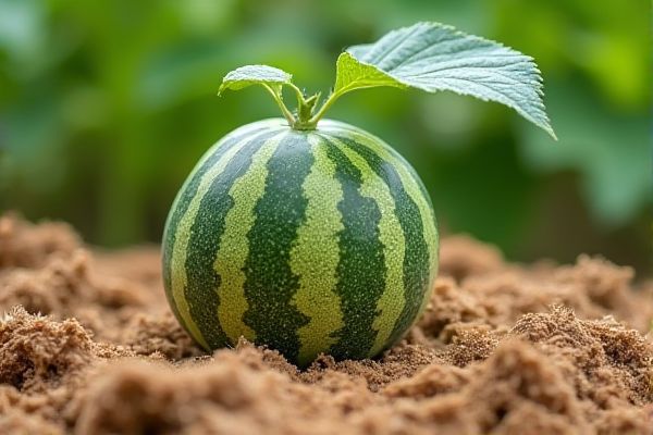 Growing Sweet Cantaloupe in Coconut Coir Substrate for Robust Vine Development
