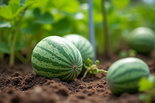Maximize Cantaloupe Growth in Loamy Soil Using Efficient Drip Irrigation Techniques