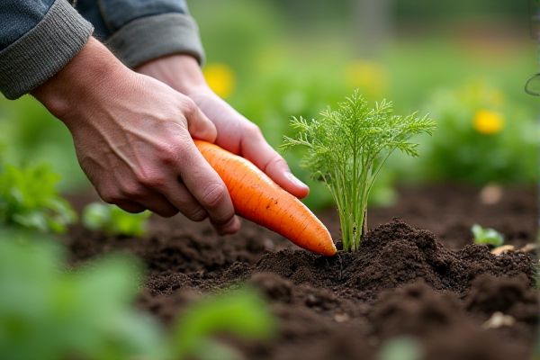 Growing Vibrant Carrots in Community Allotment Plots for a Bountiful Harvest