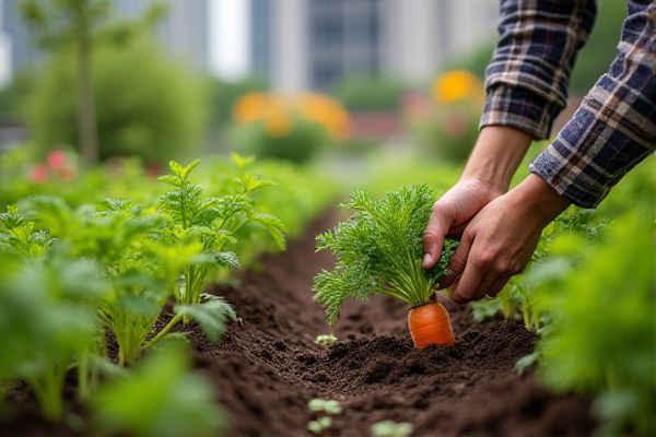 Grow Sweet and Crunchy Carrots in Your Urban Rooftop Garden for Fresh Home Harvests