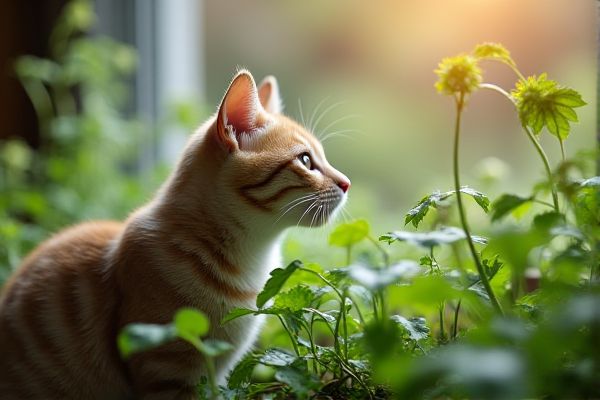 Growing Lush Catnip in Hanging Baskets Indoors for Year-Round Enjoyment