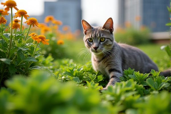 Growing Catnip in Urban Rooftop Gardens for Natural Pest Control and Fragrant Harvests