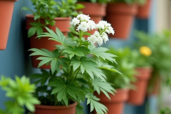 Growing Catnip in Vertical Wall Planters for a Space-Saving Herbal Display