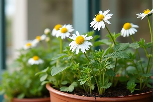 Grow Fragrant Chamomile in Urban Balcony Containers for a Soothing Home Garden