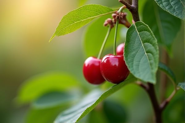 Cultivating Cherry Trees on Organic Certified Farms for Premium Fruit Production