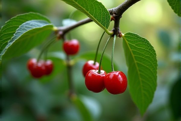 Thriving Cherry Trees Along Rainforest Margins for Optimal Growth and Fruit Production
