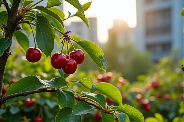 Growing Cherry Trees in Urban Rooftop Gardens for Fresh, Homegrown Fruit