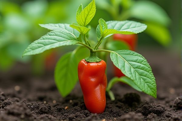 Grow Vibrant Chili Peppers Using Recycled Plastic Bottles for Sustainable Gardening