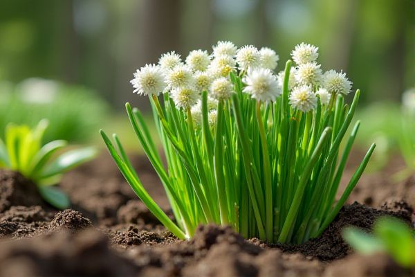 Growing Vibrant Chives in Community Garden Plots for Fresh and Flavorful Harvests
