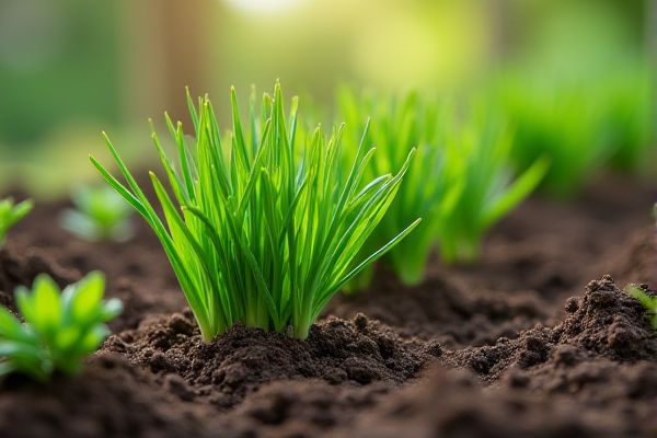 Growing Vibrant Chives in Heavily Compacted Soil for a Healthy Herb Garden