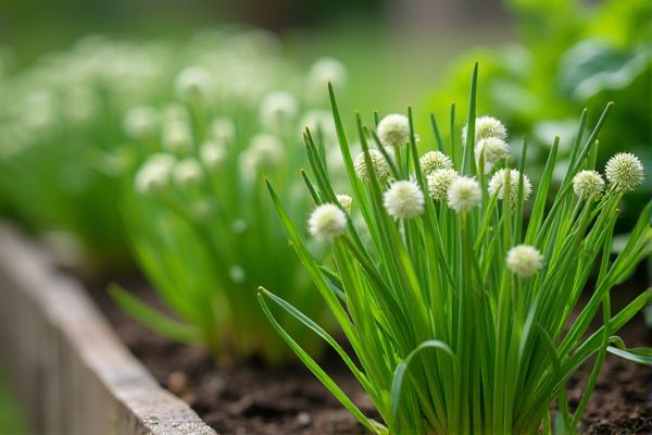 Growing Lush Chives in Raised Garden Beds for Fresh, Flavorful Herbs