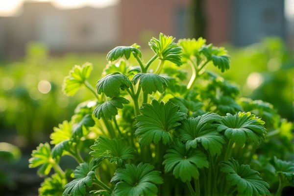 Growing Vibrant Cilantro in Rooftop Urban Farms for Fresh and Flavorful Harvests
