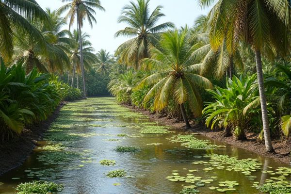 Successful Coconut Cultivation in Flood-Prone Lowlands for Resilient Growth
