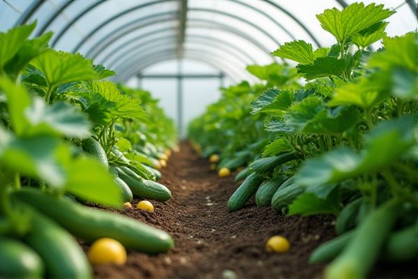 Maximize Cucumber Yield with Expert Planting Techniques in Commercial Hoop Houses