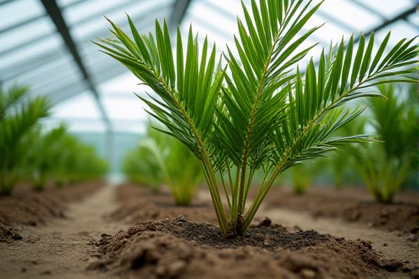 Cultivating Date Palms in Greenhouse Environments for Optimal Growth and Yield