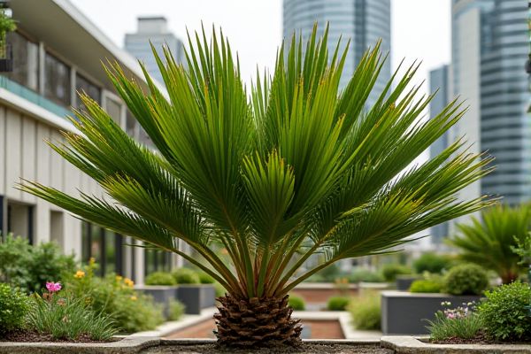 Growing Date Palms in Urban Rooftop Gardens for a Lush, Tropical Oasis