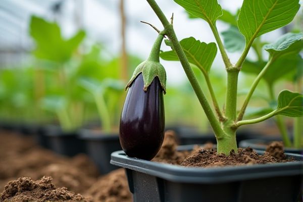 Maximize Eggplant Growth with Greenhouse Container Planting Techniques