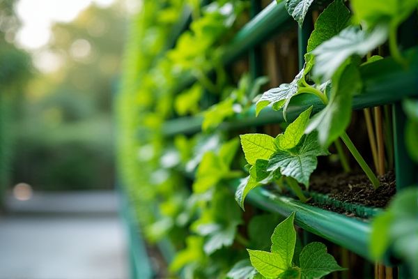 Growing Lush English Ivy in Hydroponic Wall Systems for Stunning Indoor Greenery