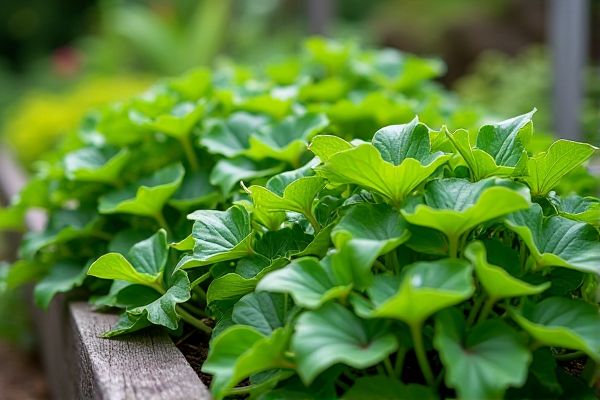 Growing English Ivy in Raised Herb Garden Beds for Enhanced Greenery and Ground Cover