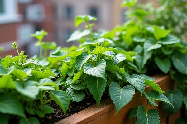 Maximize Greenery by Planting English Ivy in Rooftop Container Gardens