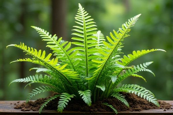 Enhance Orchid Displays by Underplanting with Lush Ferns for a Natural Look