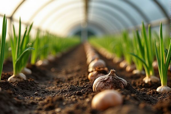Maximize Garlic Growth by Planting in Polytunnels for Extended Harvests