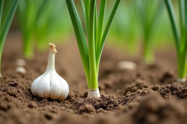 Achieve Robust Growth by Planting Garlic in Sandy Loam Soil Conditions