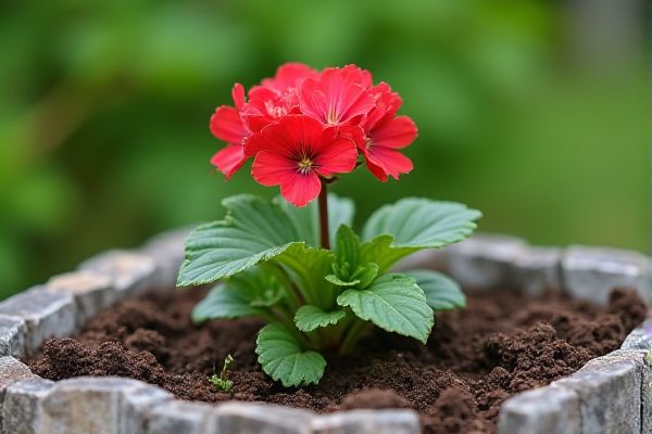 Growing Geraniums in Rocky Soil for Vibrant and Resilient Blooms