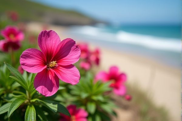 Growing Vibrant Geraniums in Sandy Coastal Gardens for Year-Round Color