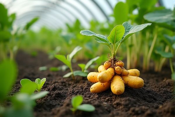 Growing Ginger in Polyhouse Environments for Enhanced Yield and Quality