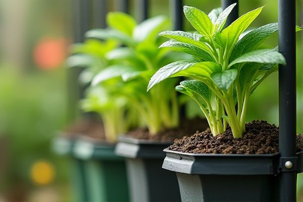 Growing Goosefoot in Vertical Planters for Maximum Space and Flavor